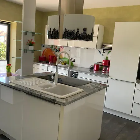 Luebke, 1 Gartenblick Prázdninový dům Mühlhausen