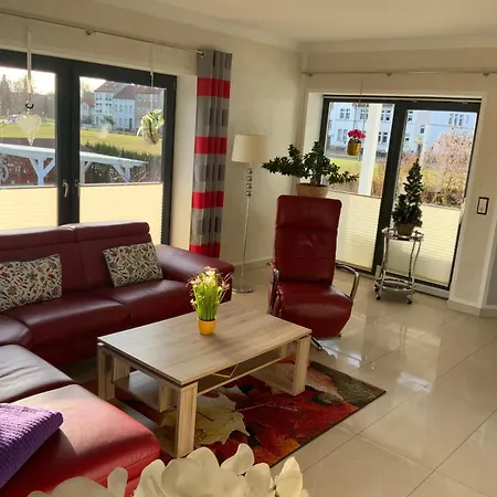 別荘 Luebke, Gartenblick