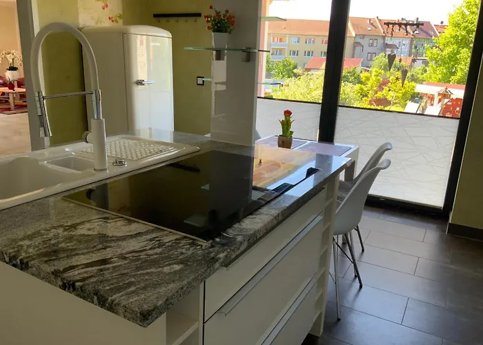 Luebke, Gartenblick 別荘 ミュールハウゼン