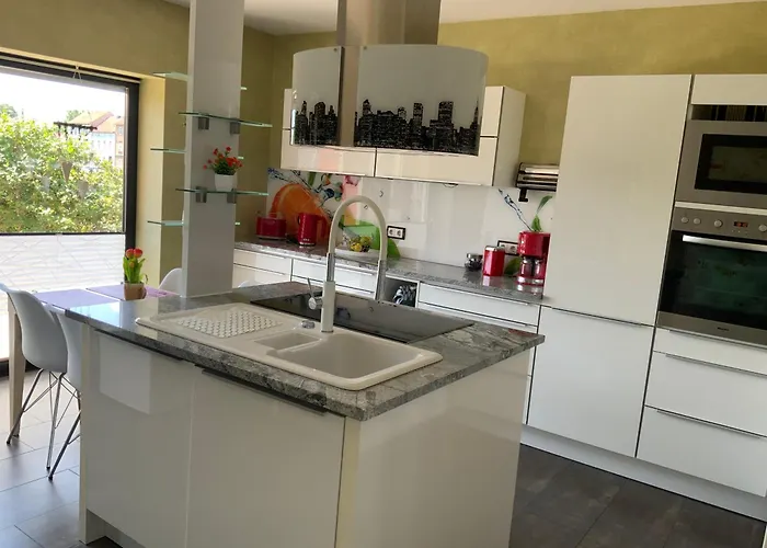 Luebke, Gartenblick 別荘 ミュールハウゼン